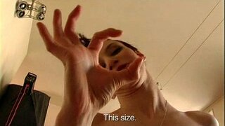 Frëngjisht Vajzë Anal pas POV Humping